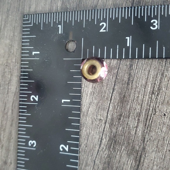 Floral Purple Passion Charm P321 - Picture 2 of 2